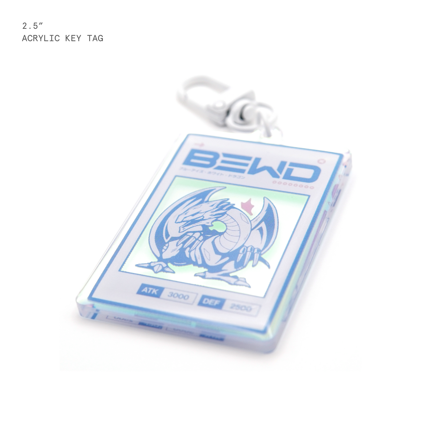 Y2K BEWD Holo Acrylic Keytag