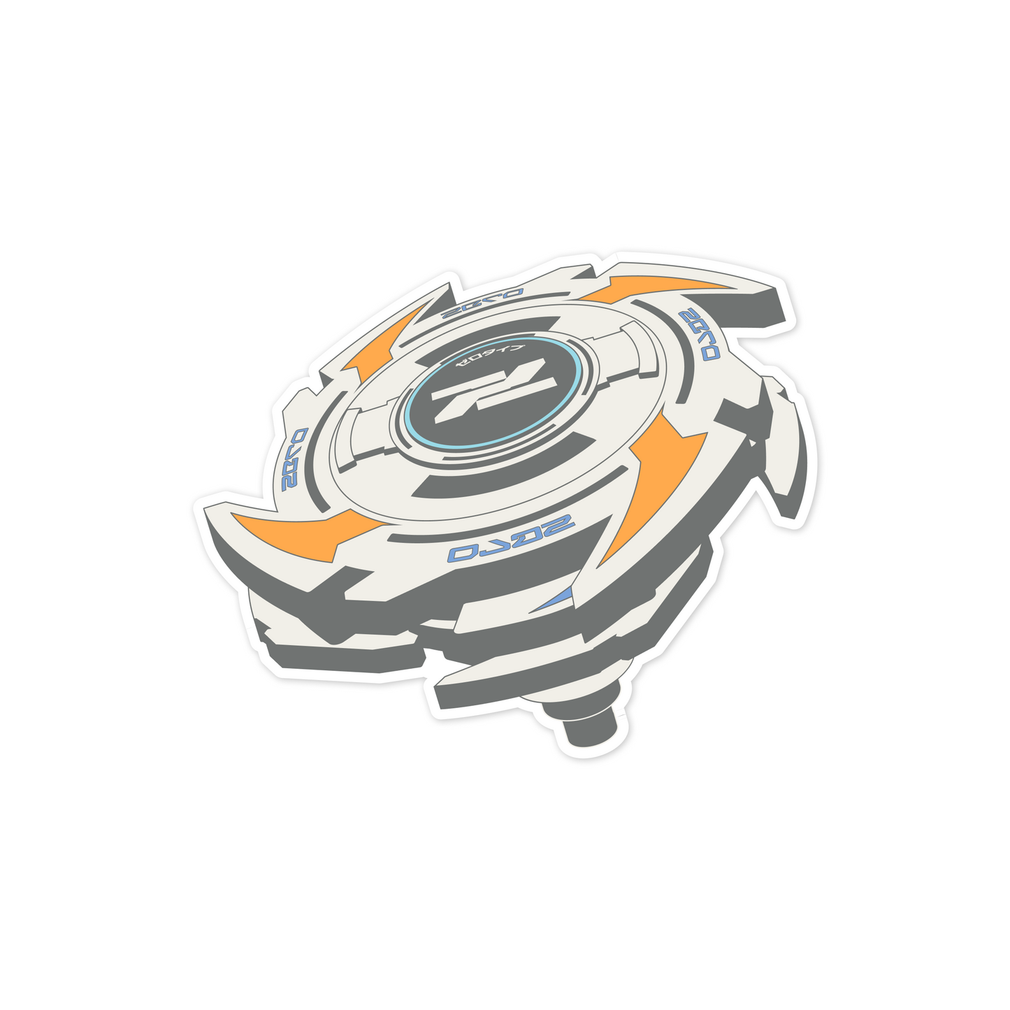 Z-BLADE Caladrius Vinyl Sticker