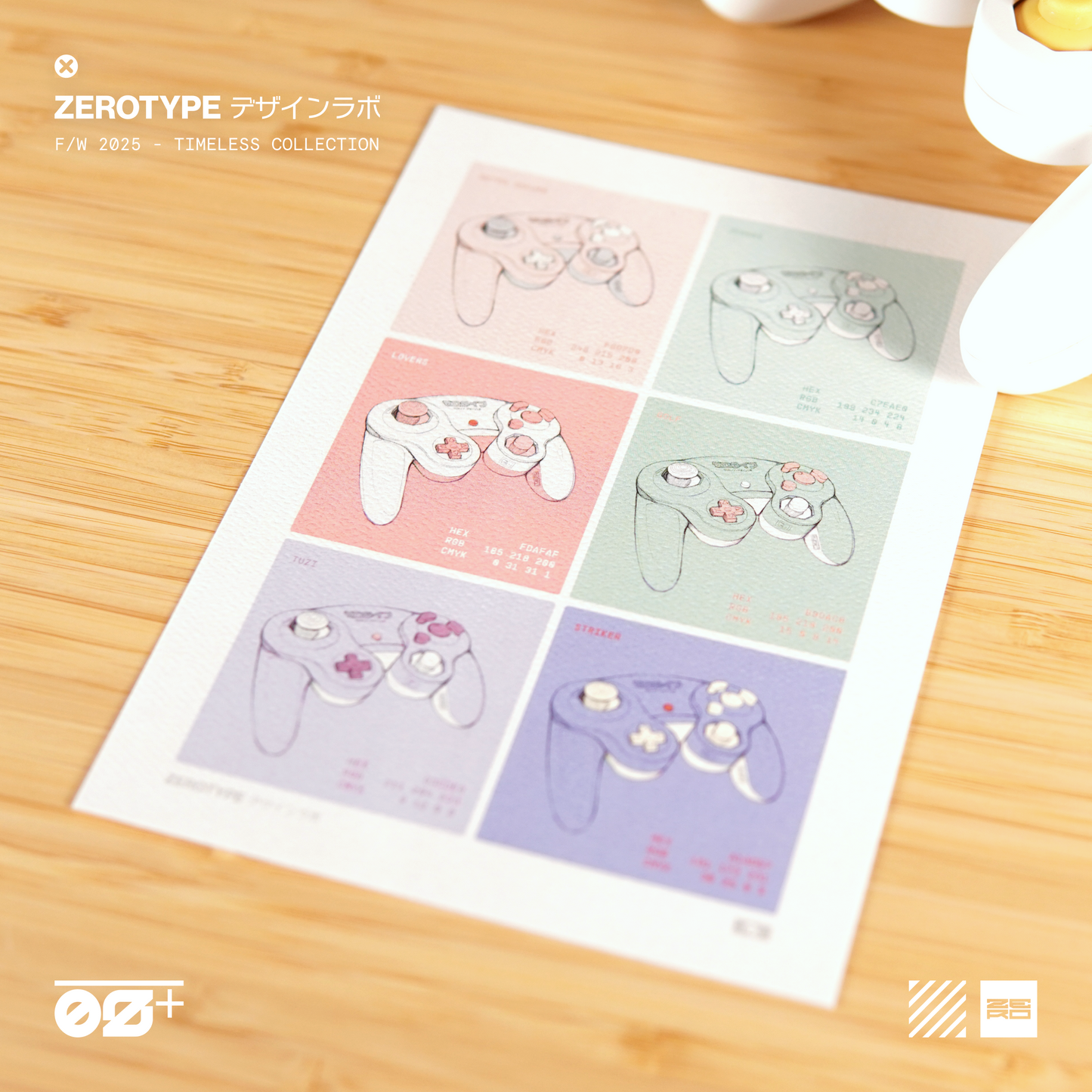 GC Palettes Felt Mini Print (5"x7")