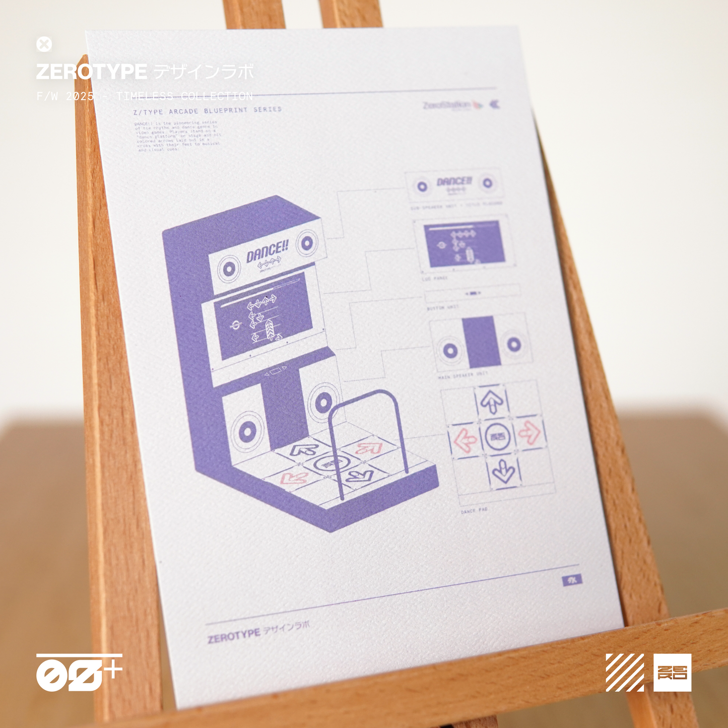 Arcade Machine Felt Mini Print Set (5"x7")