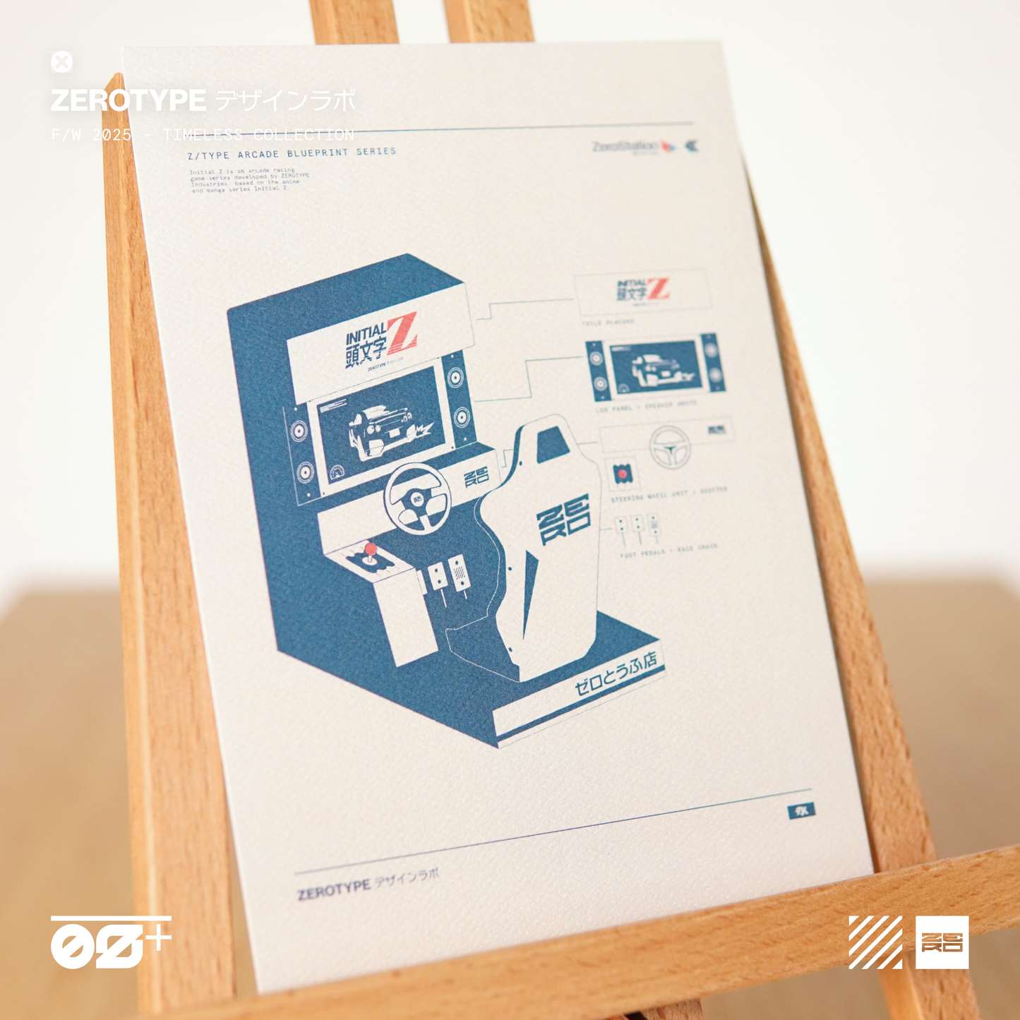 Arcade Machine Felt Mini Print Set (5"x7")