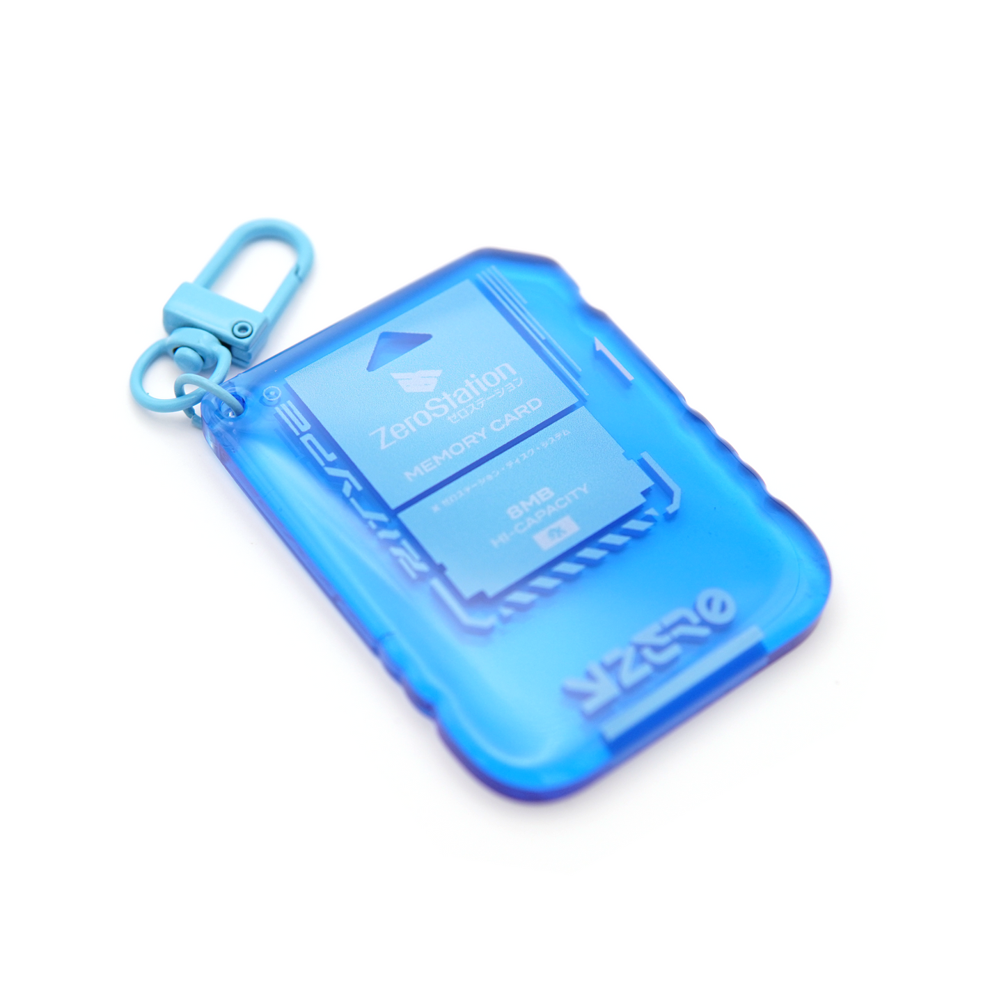 ZeroStation Memory Card Acrylic Keytag