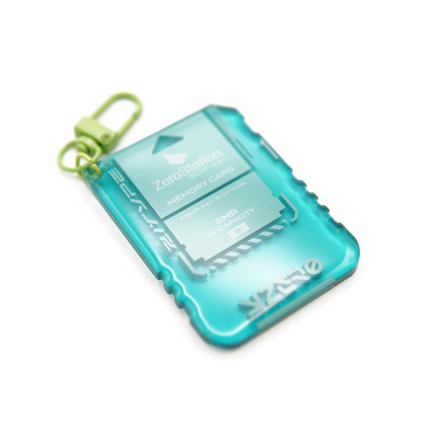 ZeroStation Memory Card Acrylic Keytag
