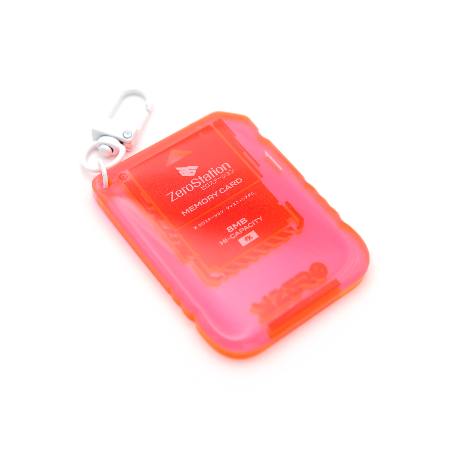 ZeroStation Memory Card Acrylic Keytag