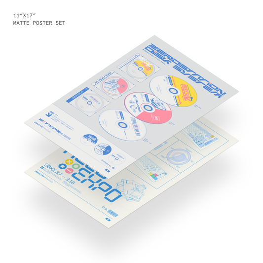 Y2K PC Gaming Print Set (11"x17")