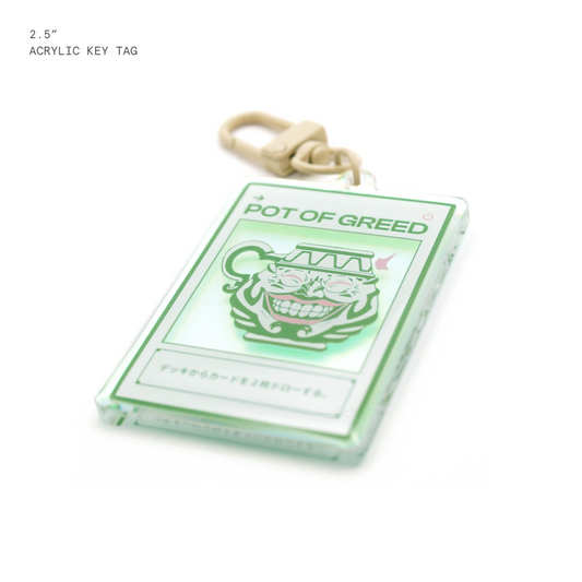 POG Holo Acrylic Keytag