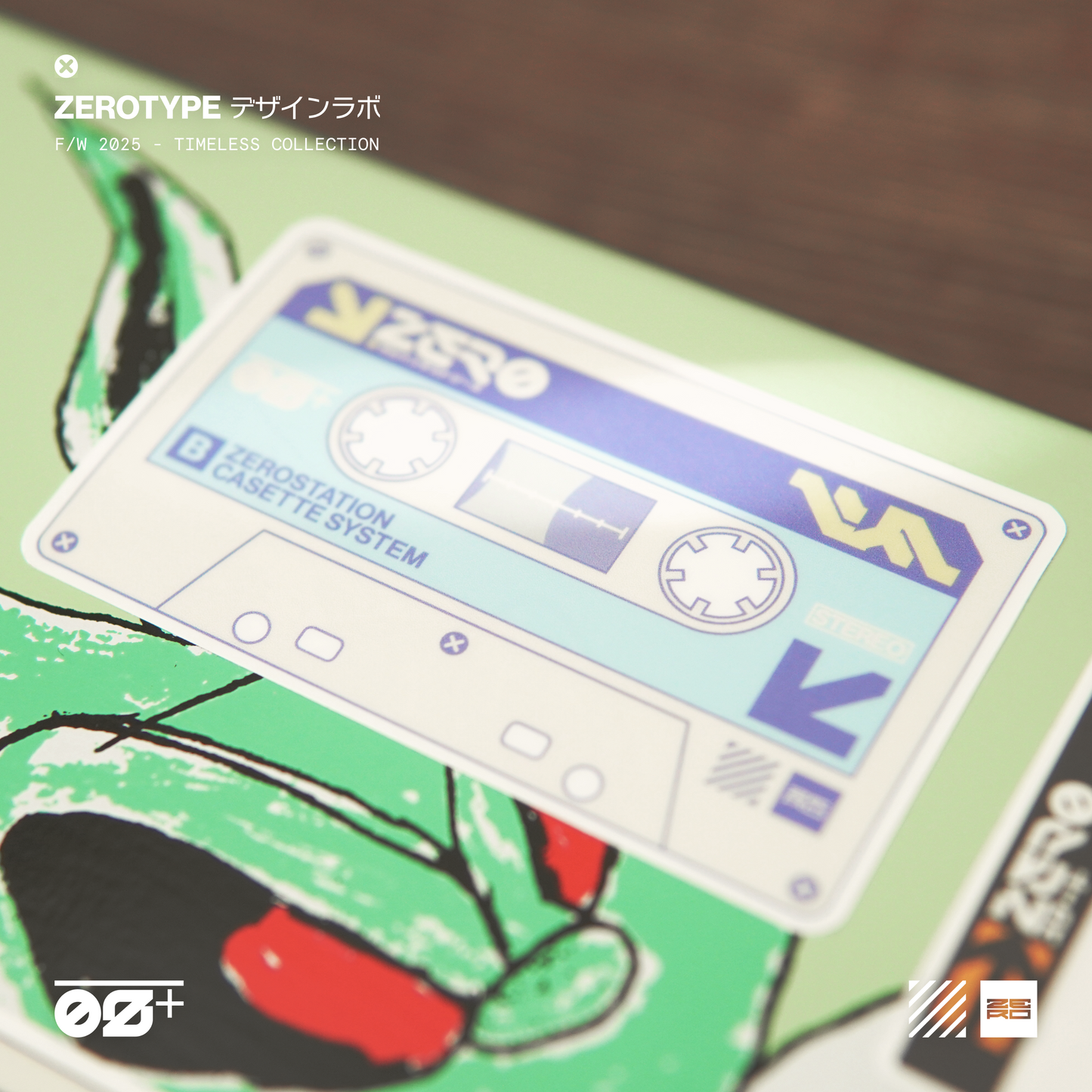 ZERO Casette V2 Vinyl Sticker
