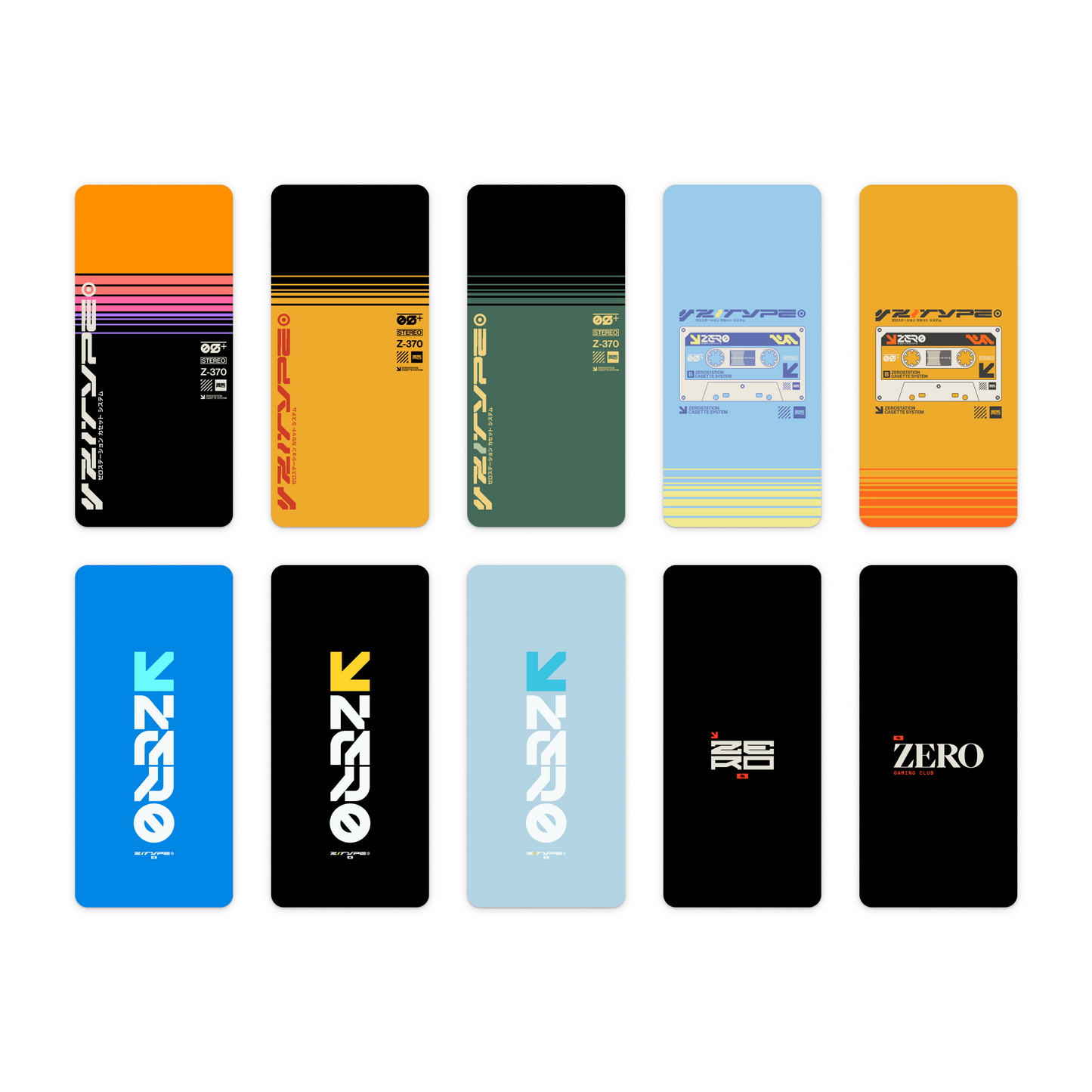 ZEROTYPE Mobile Wallpaper Pack