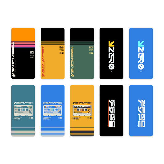 ZEROTYPE Mobile Wallpaper Pack Vol. 1