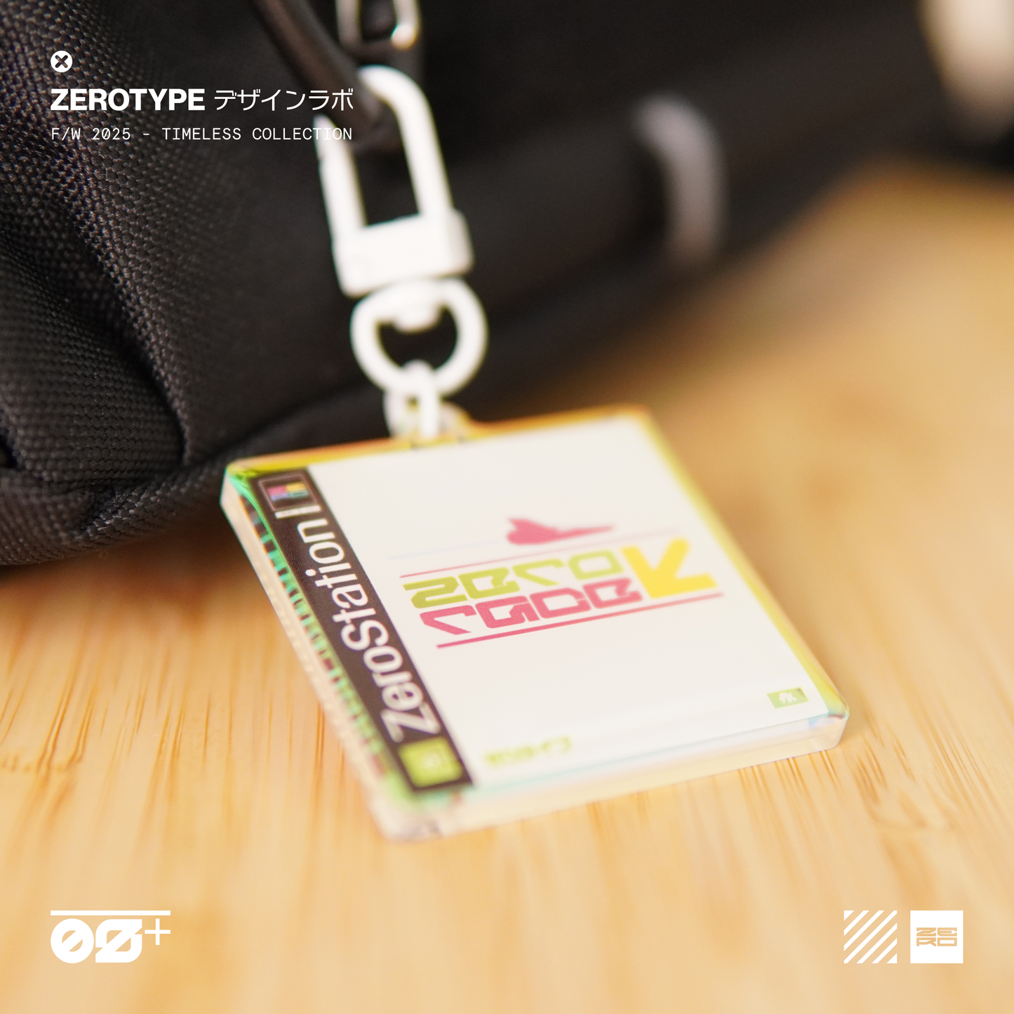 ZERO Race Holo Acrylic Keytag