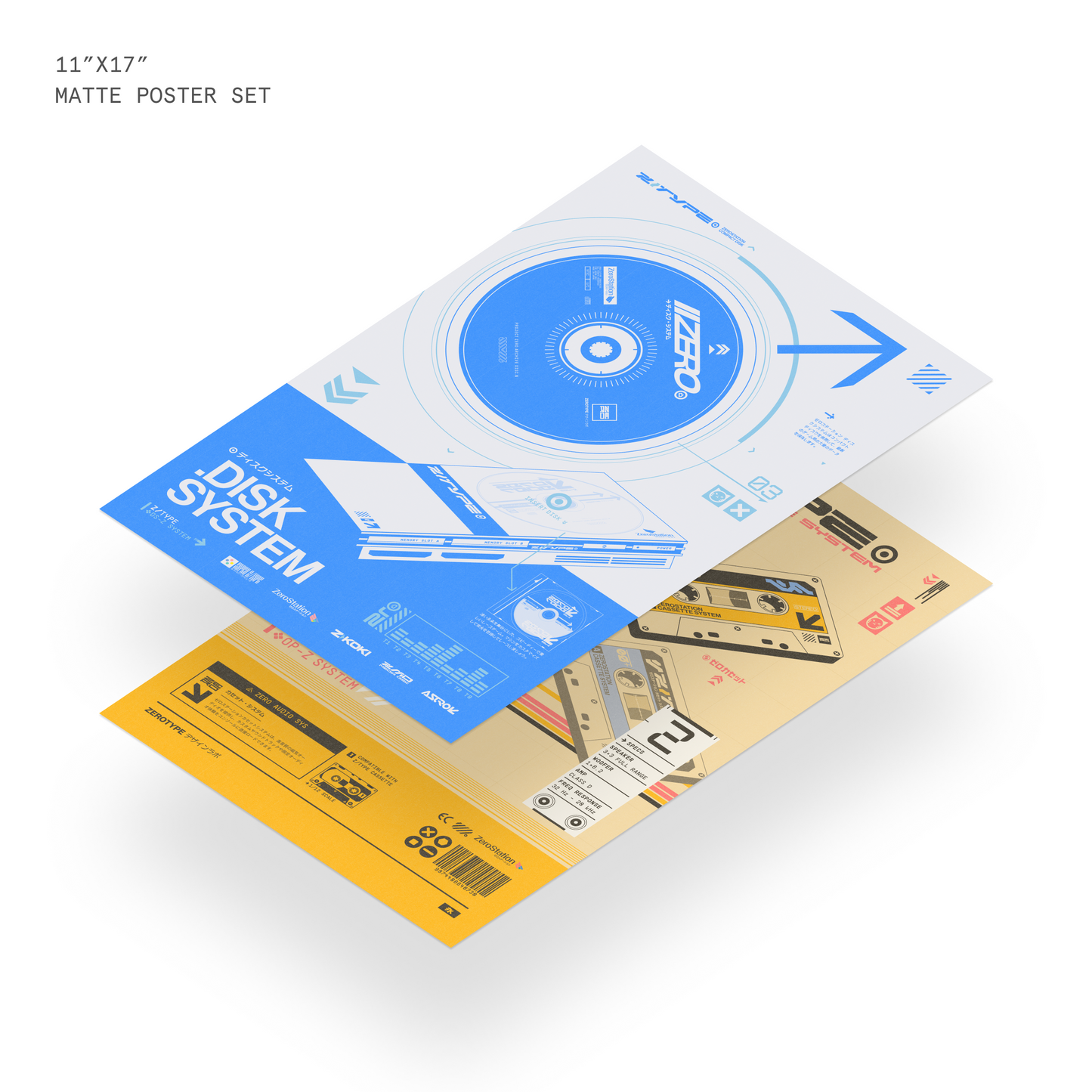 Y2K Media Systems Print Set (11"x17")