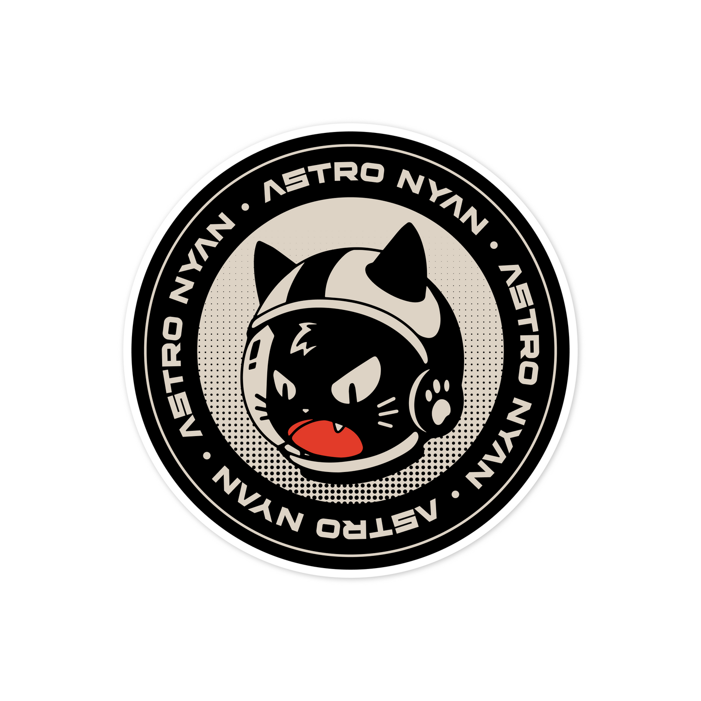 Astro Nyan Vinyl Sticker