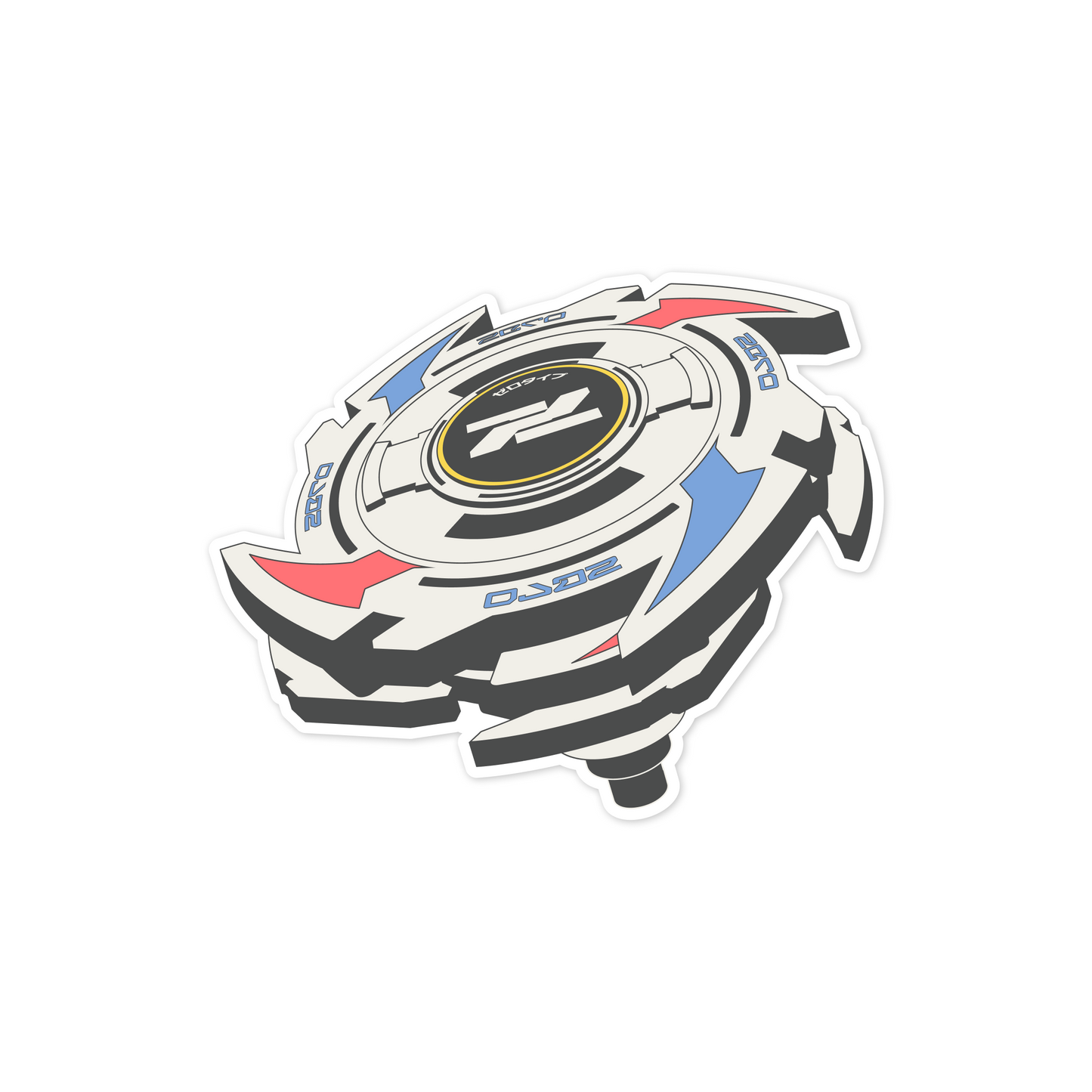 Z-BLADE Caladrius Vinyl Sticker