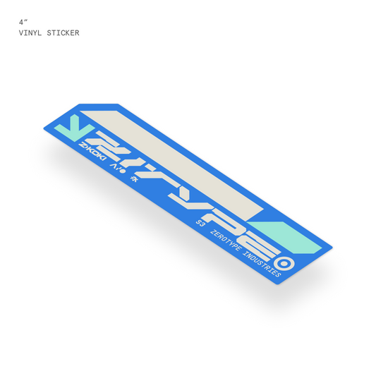 Z/TYPE S3 Box Logo Vinyl Sticker