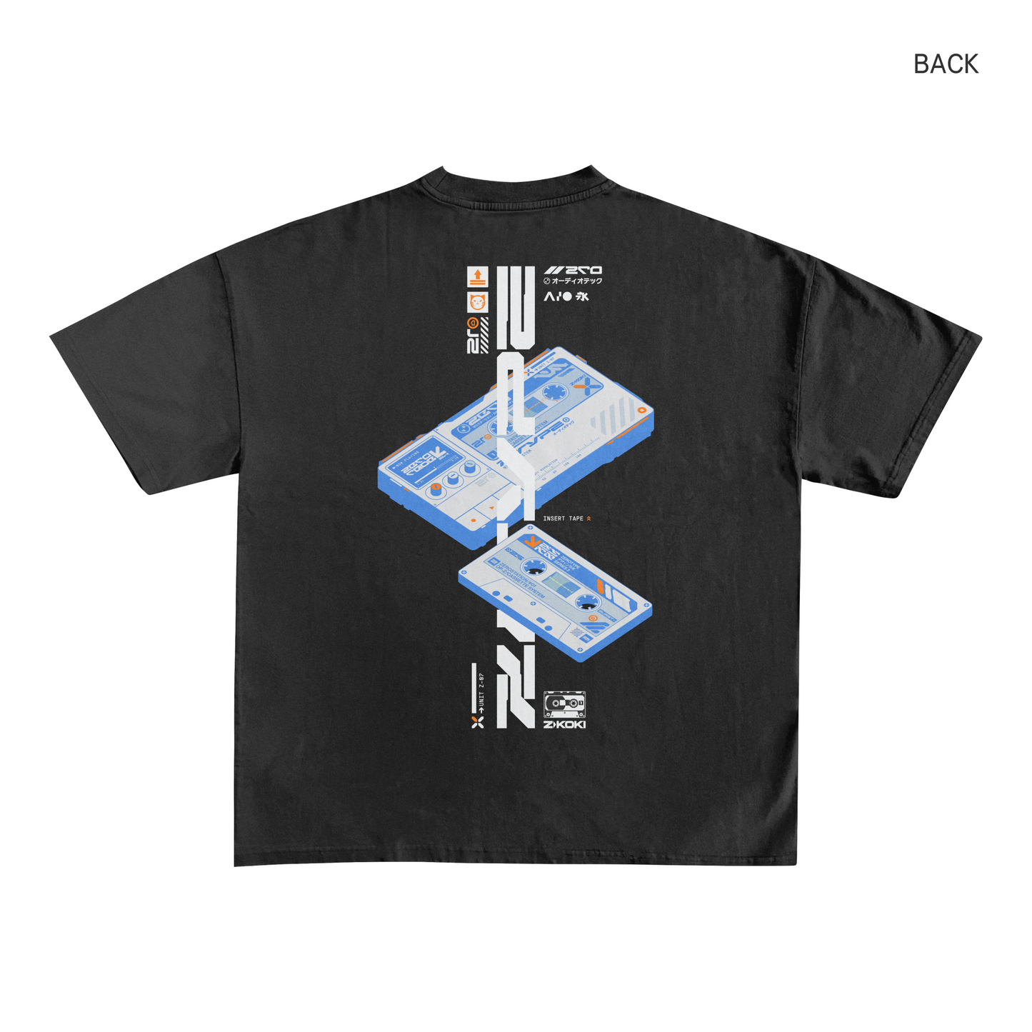 [PRE-ORDER] Z/TYPE Cassette System Drop-Shoulder Tee