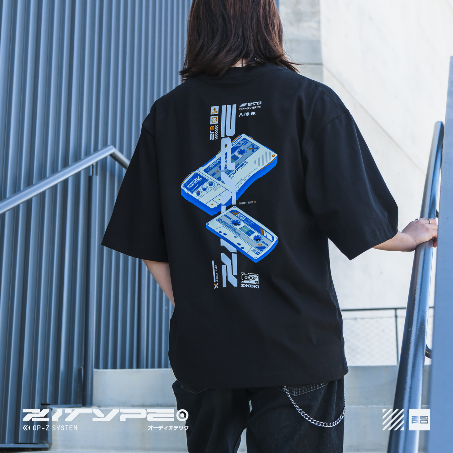 [PRE-ORDER] Z/TYPE Cassette System Drop-Shoulder Tee