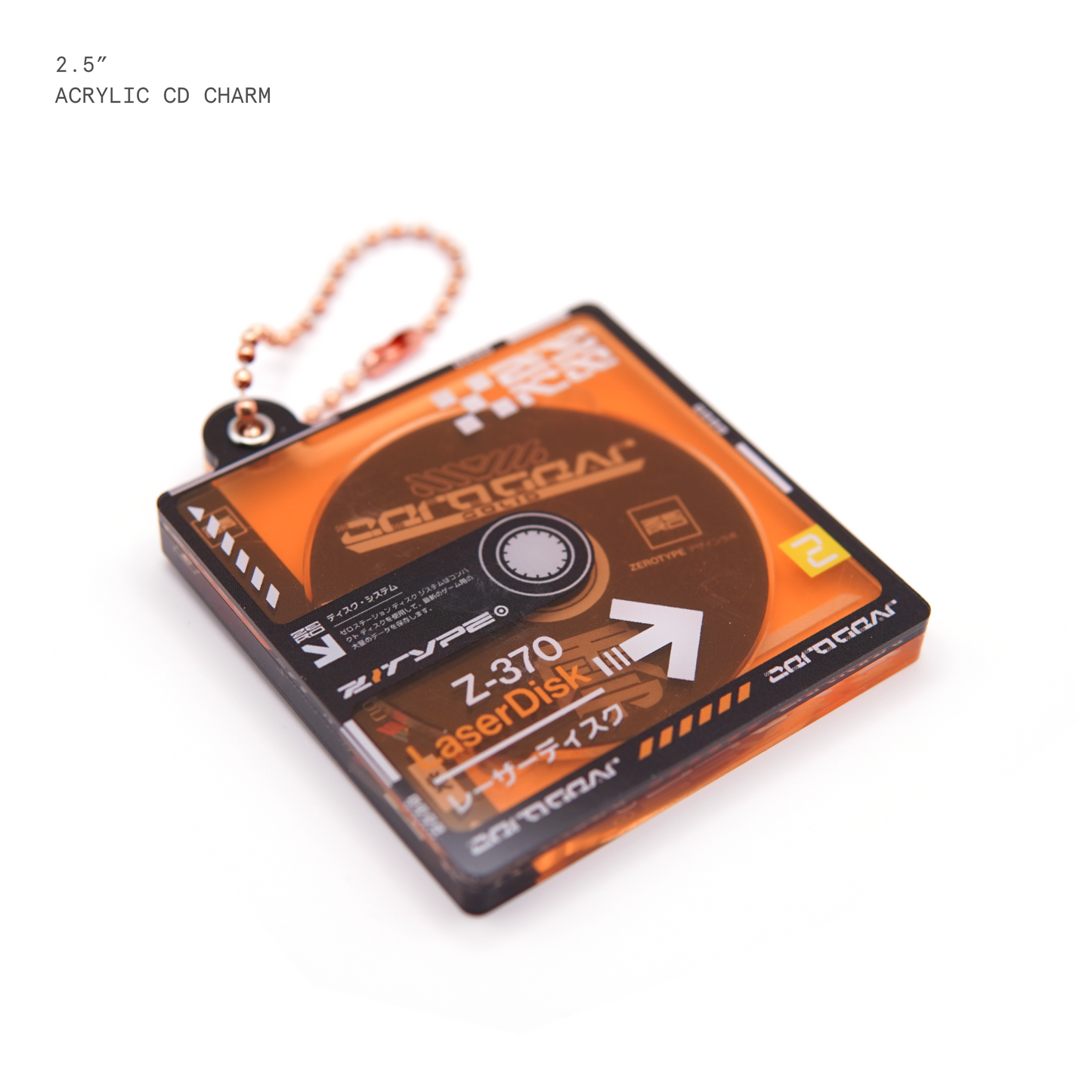 ZERO Gear Solid CD Charm