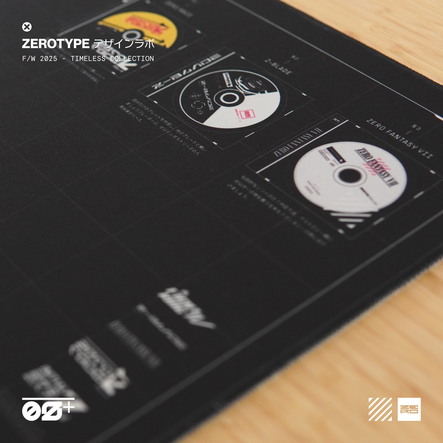 ZeroStation Disk System Cloth Deskmat