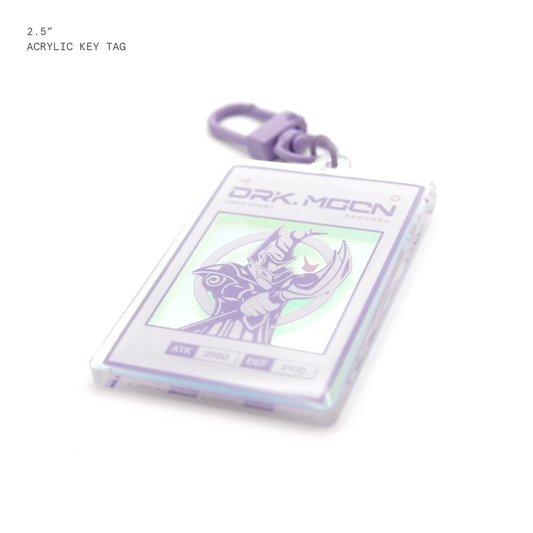 Y2K DM Holo Acrylic Keytag