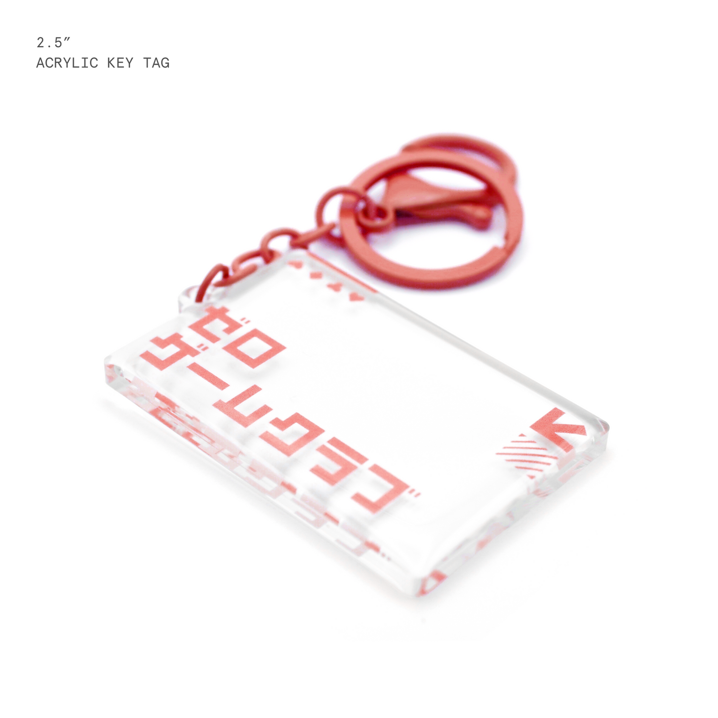 ZERO Gaming Club ID Acrylic Keytag