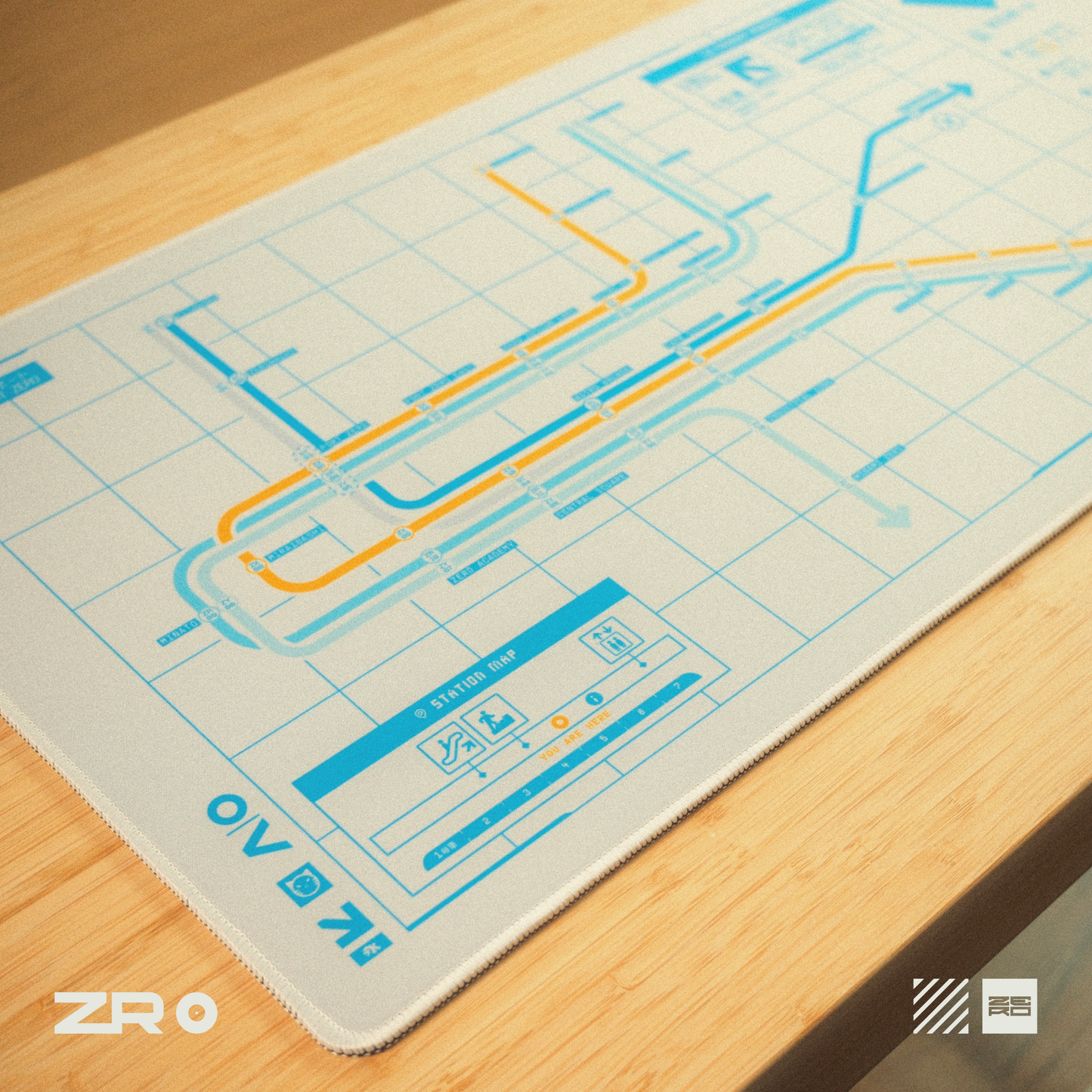 ZR Metro Cloth Deskmat