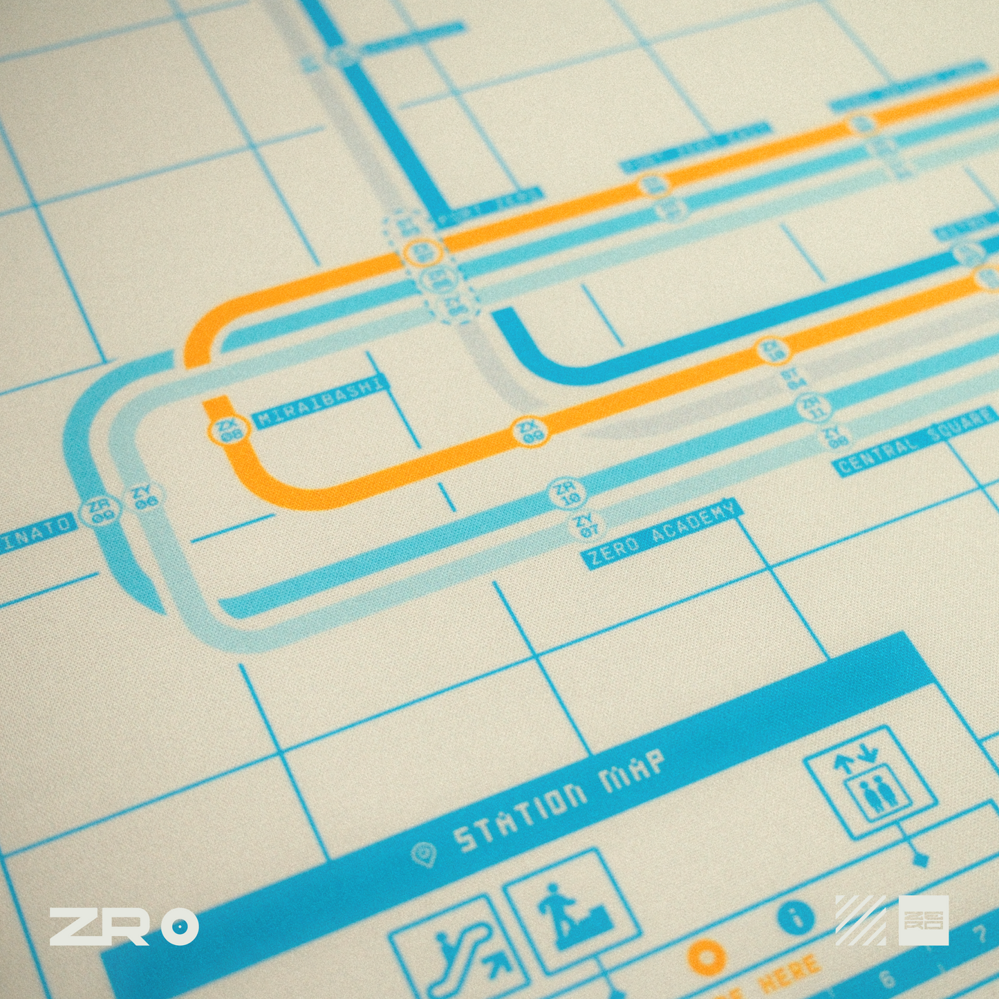 ZR Metro Cloth Deskmat
