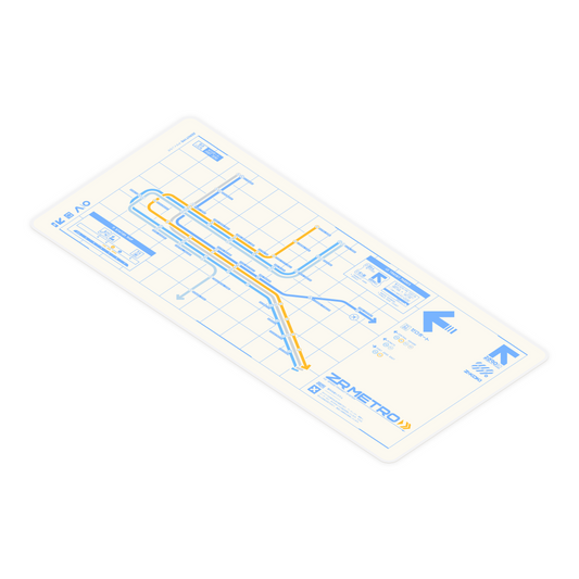 ZR Metro Cloth Deskmat
