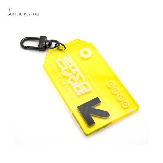 Z/TYPE Heavy Industries Acrylic Keytag