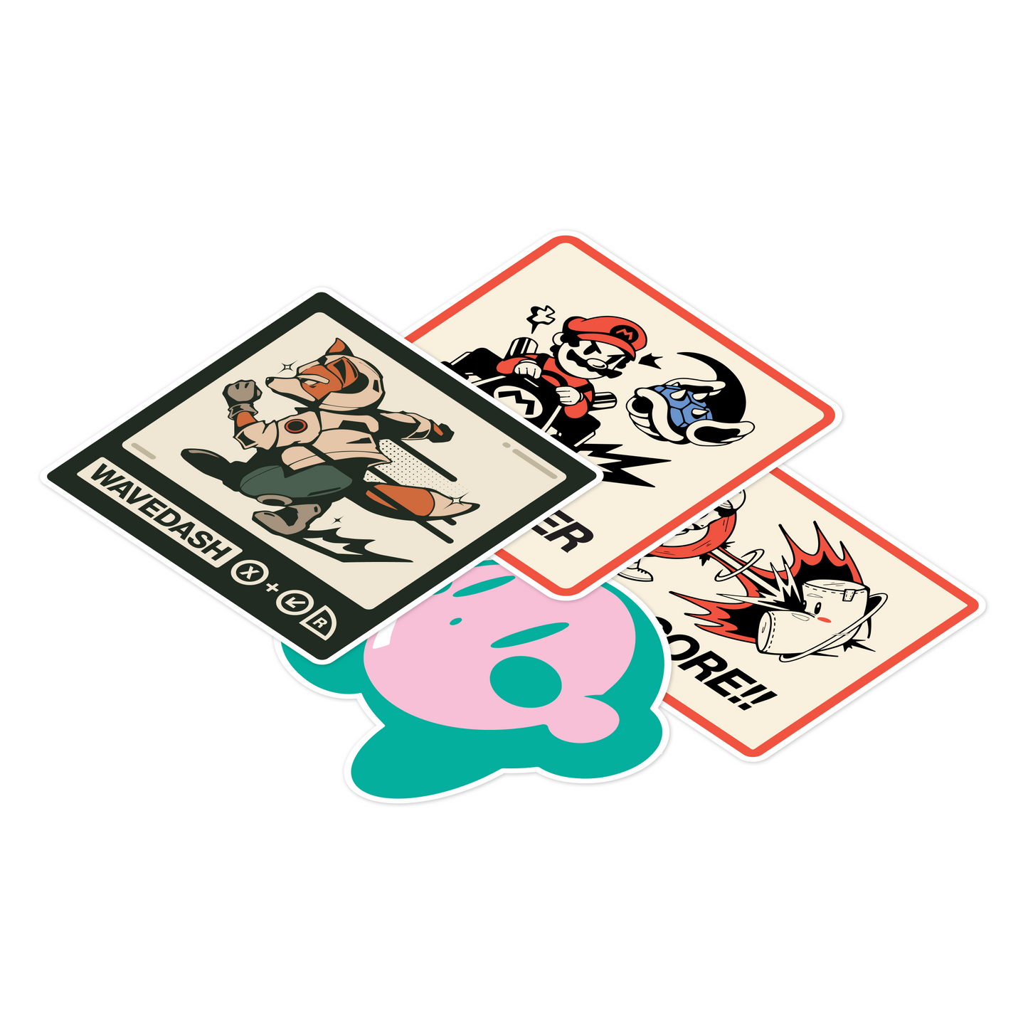 Retro Classics Sticker Pack