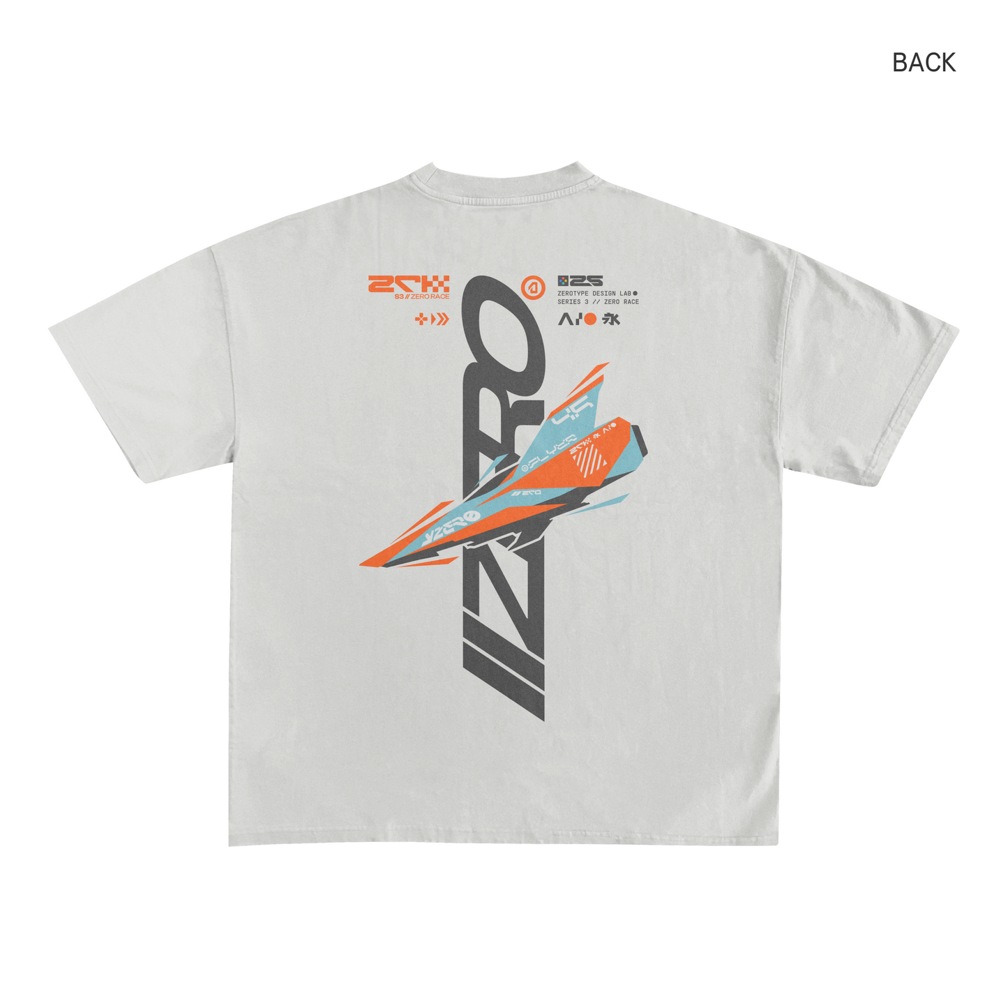 [PRE-ORDER] ZERO Racing League Drop-Shoulder Tee