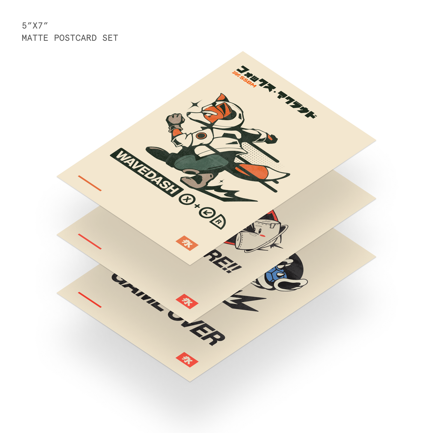 Retro Classics Postcard Set (5"x7")