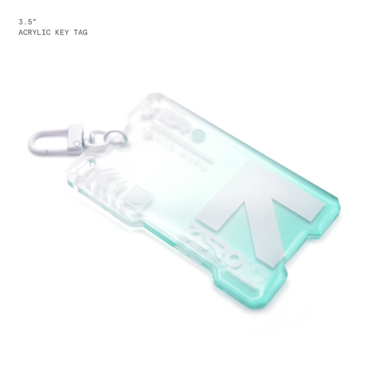ZEROic Subway Pass v2 Gradient Acrylic Keytag