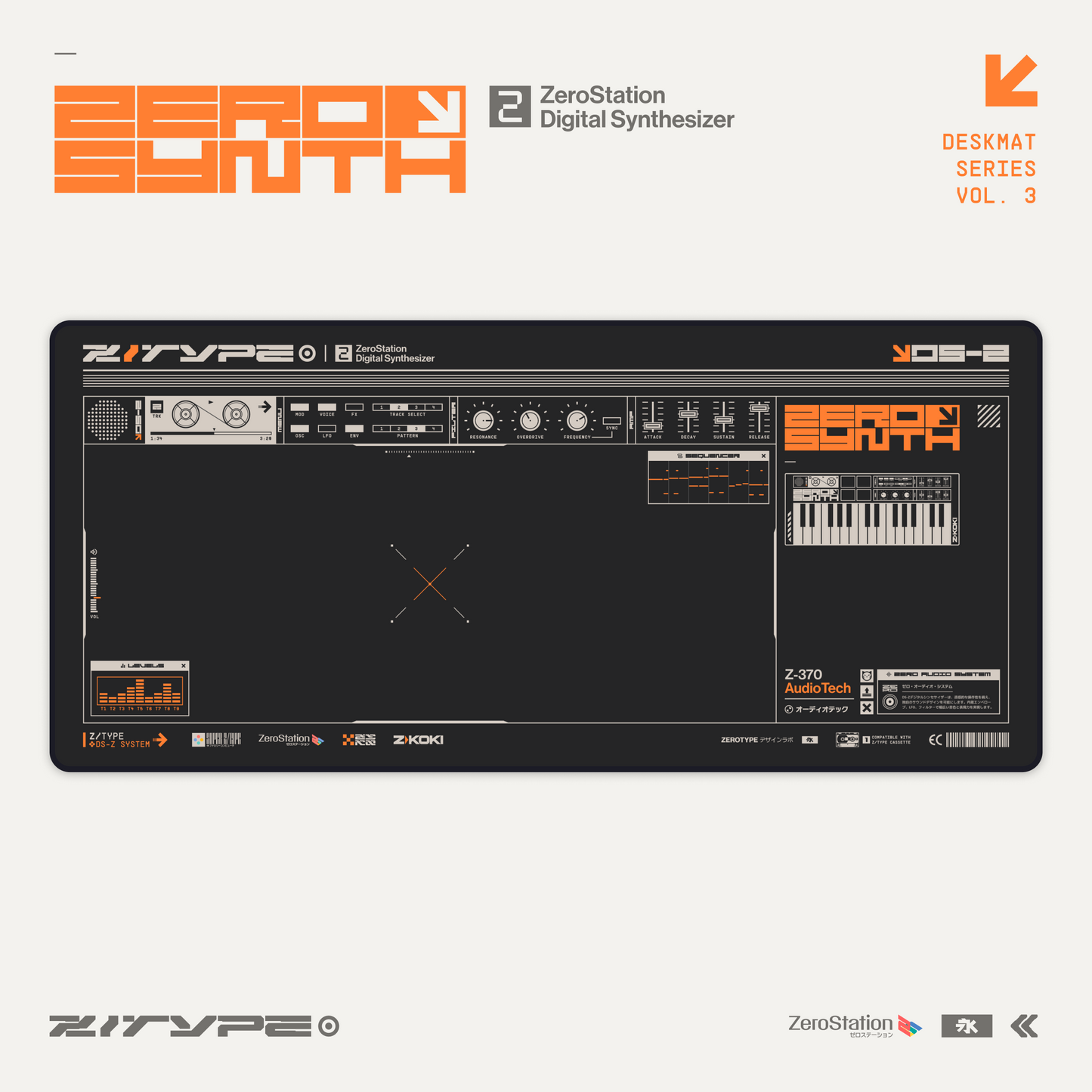 ZERO Synth Cloth Deskmat
