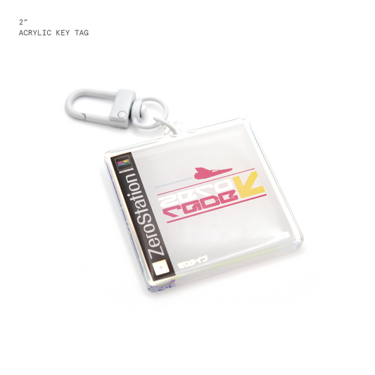 ZERO Race Holo Acrylic Keytag