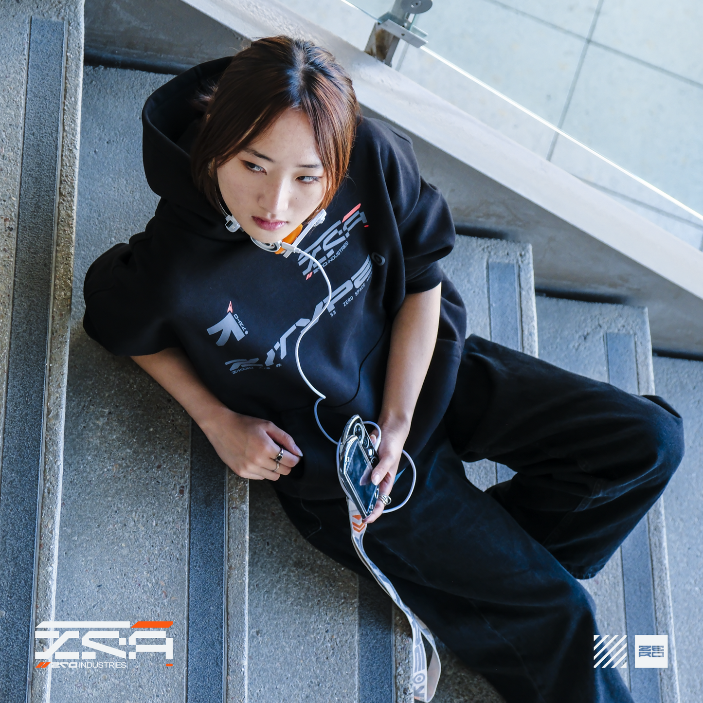 ZERO Space Agency Boxy Hoodie