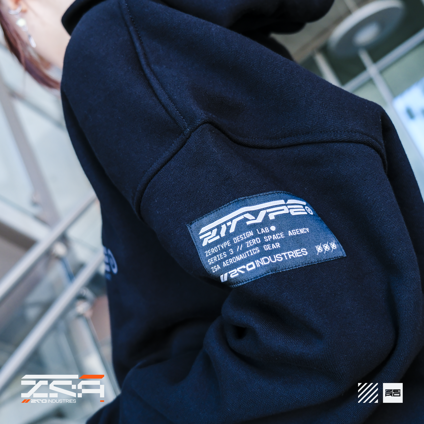 ZERO Space Agency Boxy Hoodie
